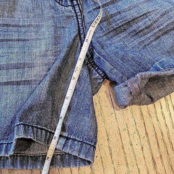 XS DKNY denim short jumpsuit - Picture 8 of 9